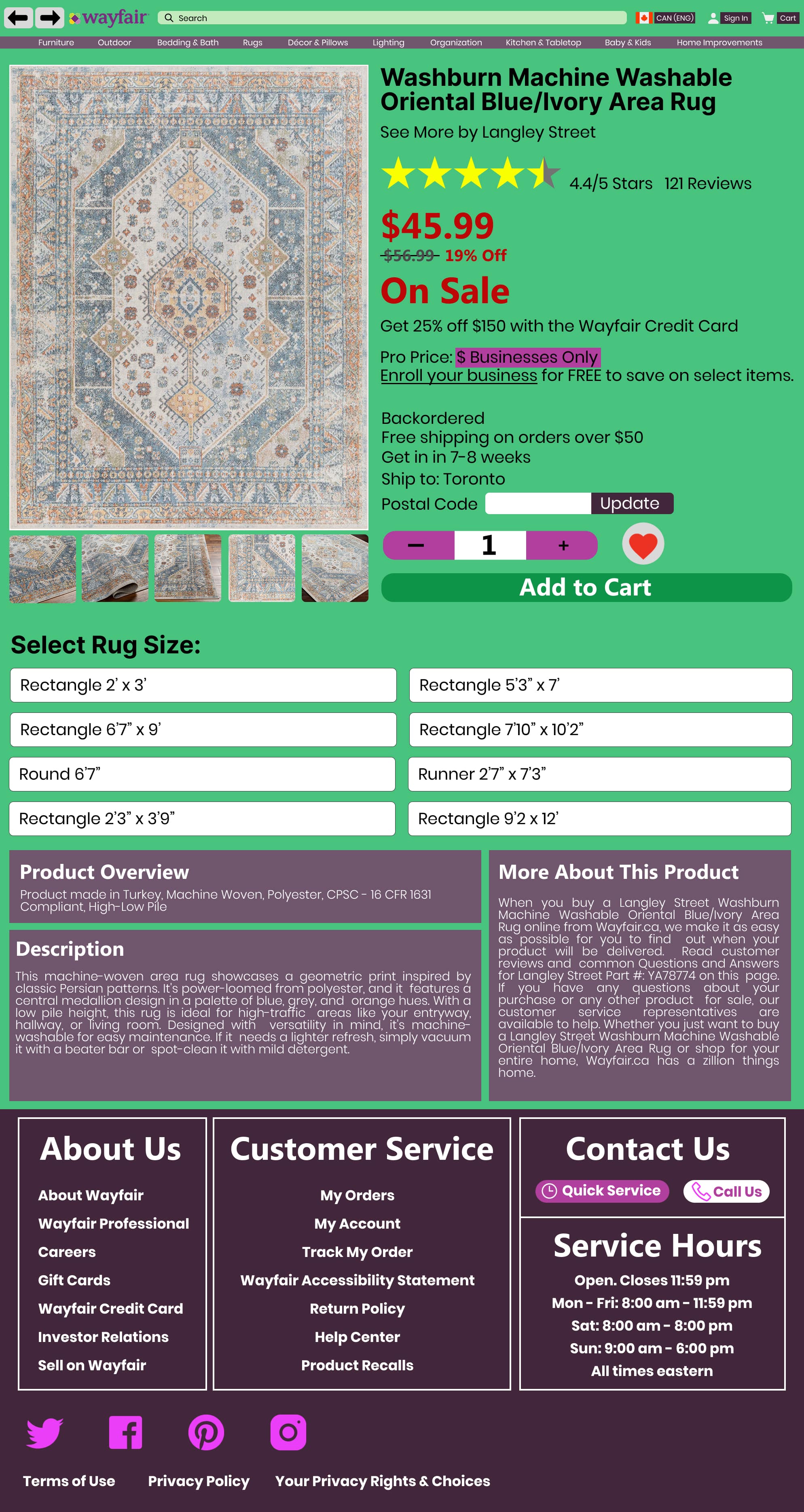 Wayfair Website Redesign